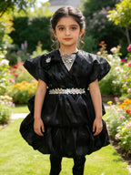 Moonlight Butterfly Sheesha Silk – Luxury Shiny Finish | Elegant Party Wear & Formal Style